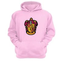 Genérico - Polerón Canguro Gryffindor Rosa Talla M Unisex