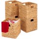 thumbnail image 1 of Cestas de almacenamiento Best Choice Products Hyacinth, 30 x 30 cm, juego de 5, 1 of 7