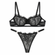thumbnail image 2 of Ropa Ínterior, G-string Transparente", 2 of 11
