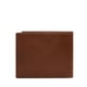 thumbnail image 5 of Cartera de piel marrón Hayes con logo Fossil, diseño plegable, diseño de escudo, 5 of 6