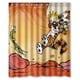 thumbnail image 1 of Cortina de ducha de cómics de Calvin y Hobbes, juego de cortina de baño con ganchos, tamaño 60 x 72 pulgadas, 1 of 3
