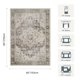 thumbnail image 4 of Alfombra Rugxara 140x183 cm Lavable Marrón, 4 of 8
