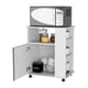 thumbnail image 5 of Mueble De Cocina Para Microondas Kit Blanco Y Bellota 73,6x60x40 Cm, 5 of 10