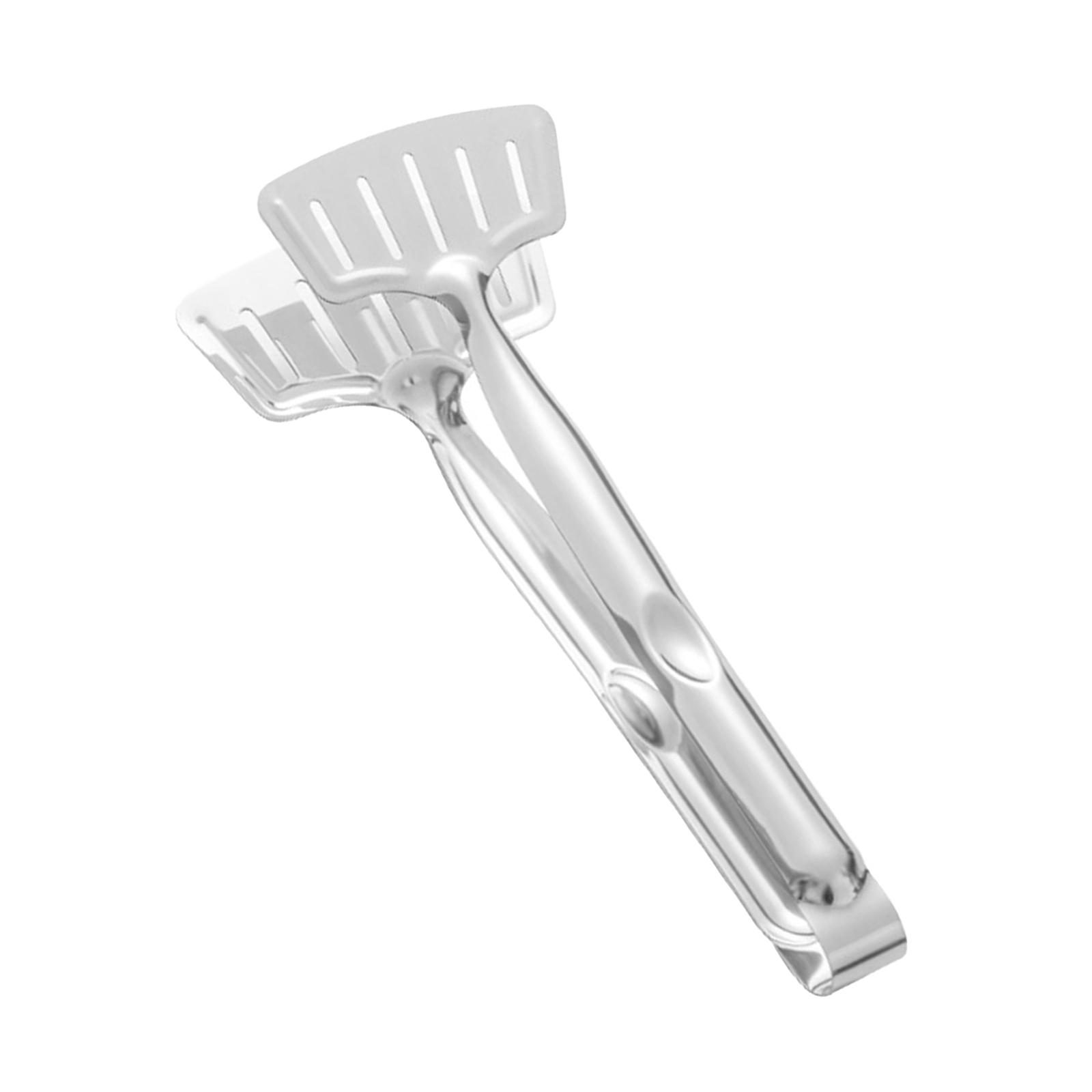 Bothyi - Pinzas De Cocina Clip De Pan Pinzas De Servicio De Alimentos De Metal Resistente Para Bbq Buffet Party Square