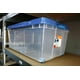 thumbnail image 2 of Pack 10 Cajas Organizadoras 100lts Wenco C/ Ruedas 82x48x35c Transparente Transparente, 2 of 5