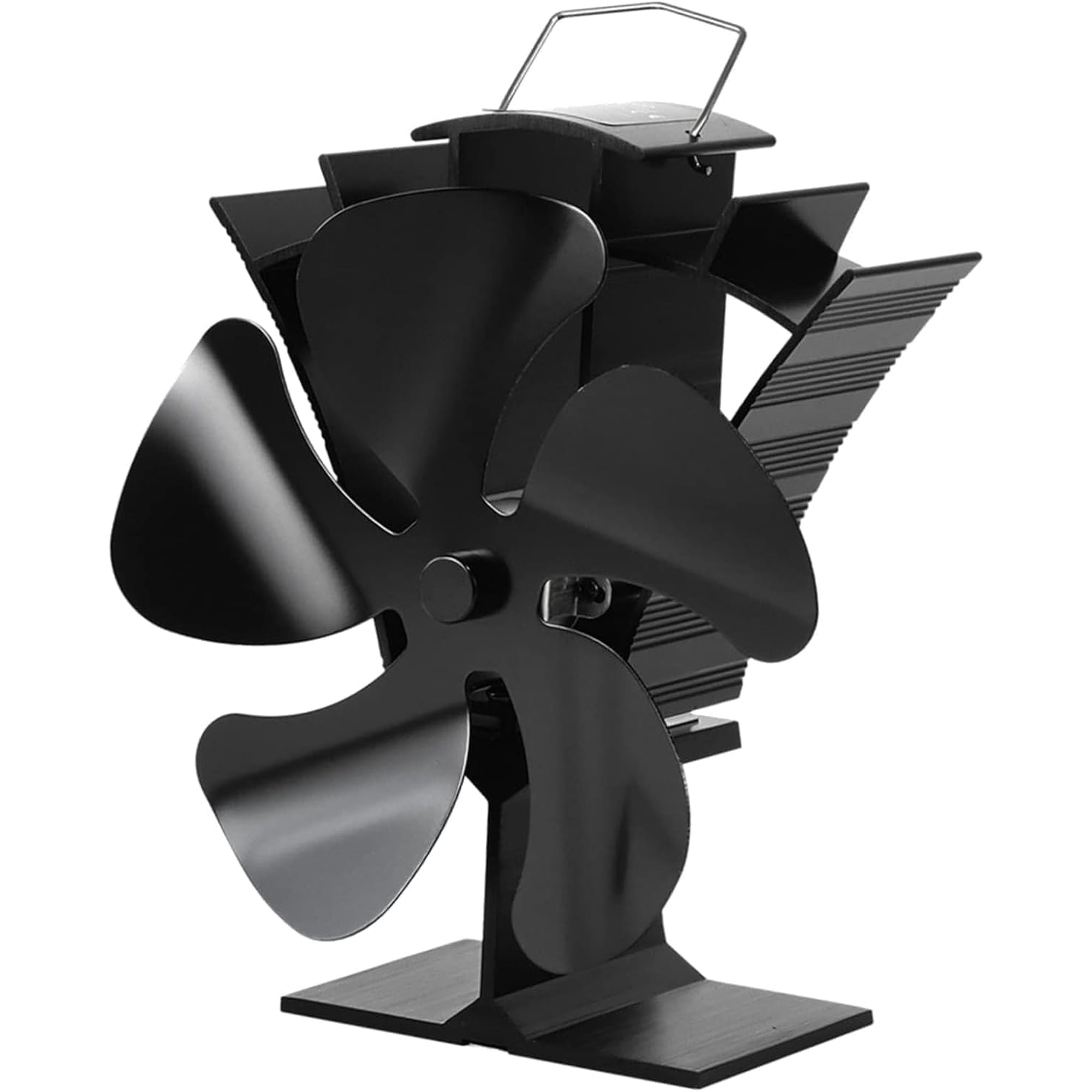 Ventilador Tomersun De 5 Aspas Alimentado Por Calor Para Estufa De Leña