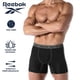thumbnail image 2 of Calzoncillos tipo bóxer Reebok, 3 unidades, elásticos, que absorben la humedad para hombre, 2 of 6