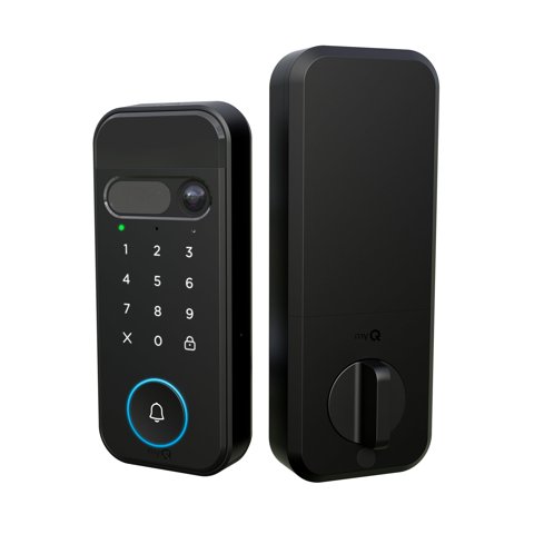 Smart Lock Chamberlain Myq Secure View 3 En 1 Con Cámara Hdr 2K