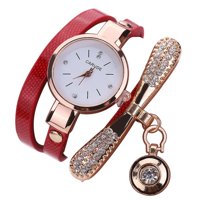 Genérico - Reloj De Lujo Personalizado Para Mujeres Con Incrustaciones Y Pulsera