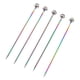 thumbnail image 5 of 5 Unids/set Selecciones De Cóctel De Acero Inoxidable Palitos De Frutas De Cóctel Herramientas De Barra Cuentas-Multicolor, 5 of 5