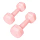 thumbnail image 1 of Par Mancuernas Hexagonales PVC 1 Kg c/u Pesas Fitness 2 Kg Total, 1 of 3