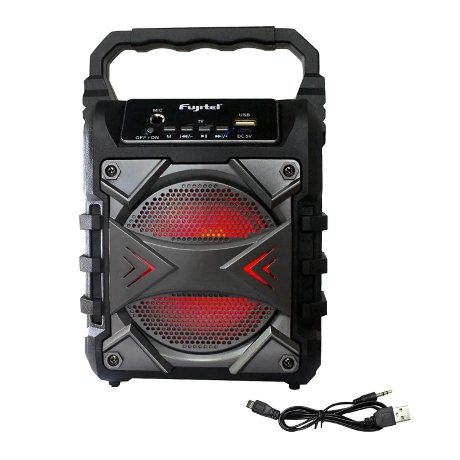 Fujitel - Parlante Bluetooth Recargable 5w Negro 4010n