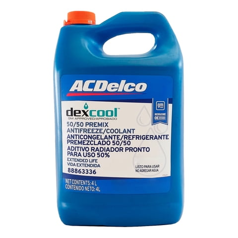 Acdelco - Refrigerante Coolant Ac Delco Prediluido 50/50