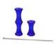 thumbnail image 4 of Archery Silicone Fingers Guard Protector Gear para Recurve Bow Shooting Blue, 4 of 5