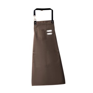 Bothyi - Delantal De Chef Con Pechera, Multiusos, Para Pintor, Artista, Para Jardín, Comercio, Tienda, Color Marrón