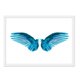 thumbnail image 1 of Cuadro Blue Wings con Marco Blanco 50x40 CM, 1 of 1