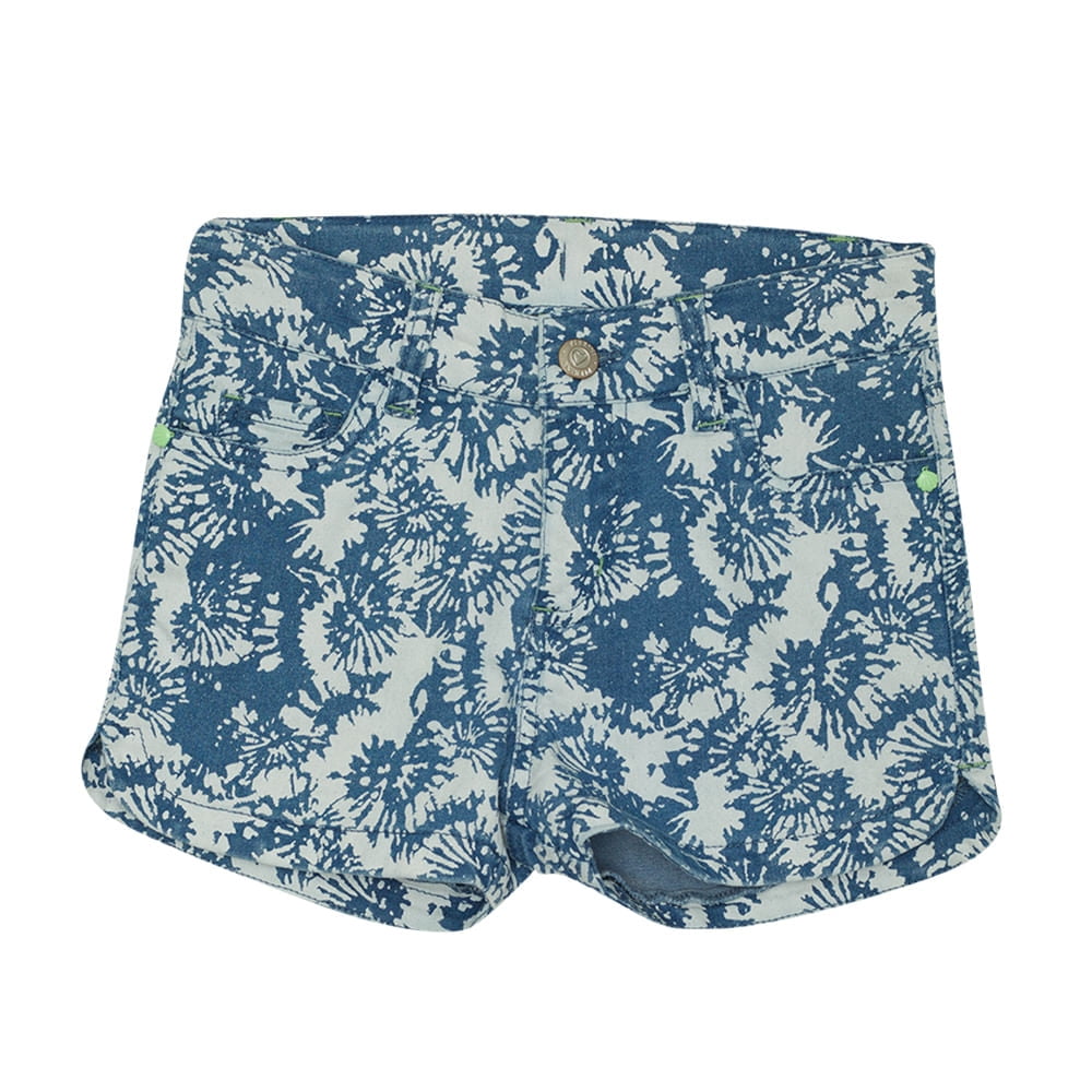 Pillin - Short Niña Denim