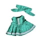 thumbnail image 1 of Vestido De Muñeca, Accesorios De Fotografía De Moda, Cómodo, Suave, Bricolaje, Ropa De Muñeca De Peluche De 20 Cm, Color Verde, 1 of 3