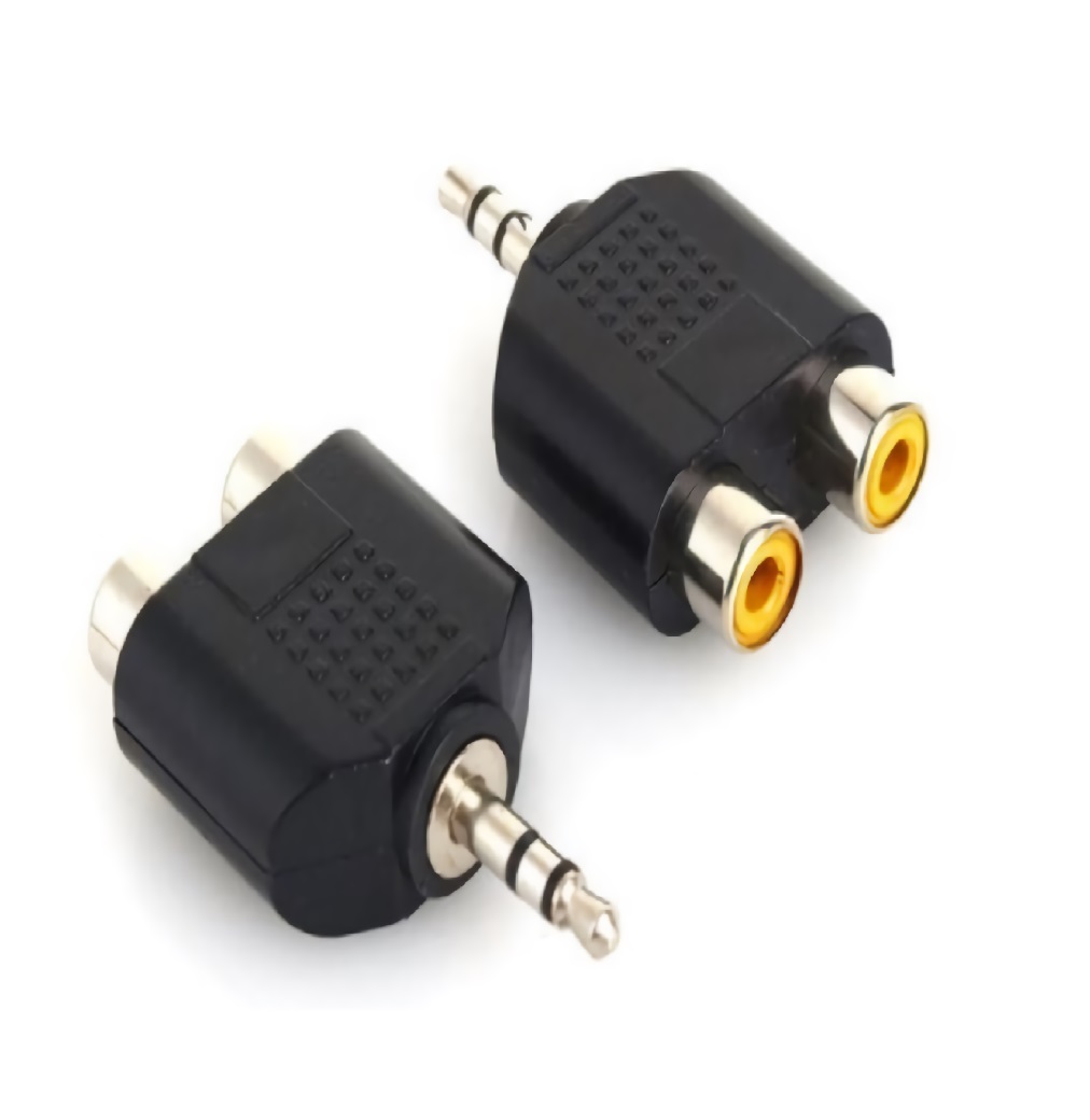 Genérico - Adaptador Plus 3.5 A 2 Rca-H