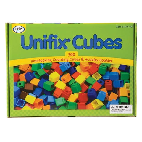 Juego De Cubos Unifix Didax, 500 Piezas, Juegos Y Herramientas Educativos