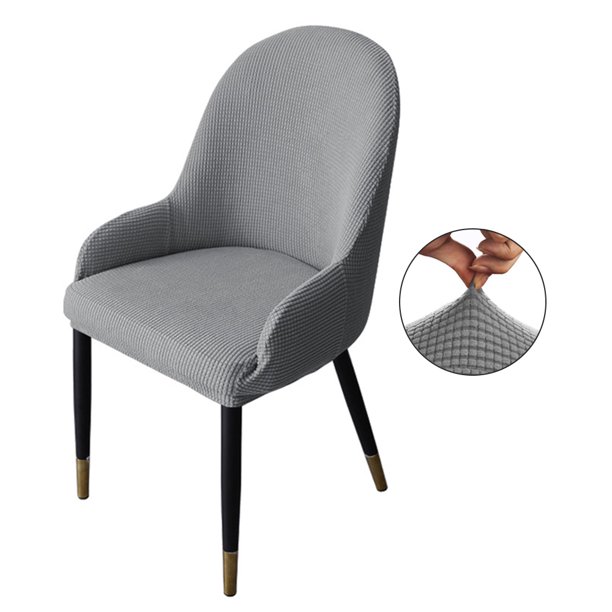 Fundas elásticas para sillas de comedor, reutilizables, lavables, de licra suave, para sillón inclinado, curvas, para el hogar, para mesa de comedor, gruesas y elásticas.