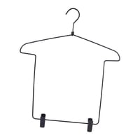 Magideal - Perchero Para Ropa Con Forma De Cuerpo Para Niños , Negro