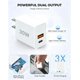 thumbnail image 3 of Kit de Carga REKNA 30W (2 unidades) USB‑A/USB‑C + Cable, 3 of 7
