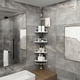 thumbnail image 3 of Estante Esquinero Para Baño Ajustable Color Blanco, 3 of 3