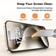 thumbnail image 5 of Protector de pantalla UnbreakCable para iPhone 15 Pro de 6.1 pulgadas, paquete de 3, 5 of 9
