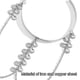 thumbnail image 3 of Brazaletes para mujer, brazaletes para la parte superior del brazo, brazaletes con borlas, pulsera ajustable., 3 of 5