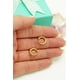 thumbnail image 3 of Argollas Lisas 6mm Aros Titanio Astm F136 Chapada En Oro 18k, 3 of 4
