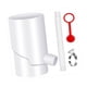 thumbnail image 1 of Sistema De Recogida De Agua De Lluvia, Desviador De Bajante Para Jardinería, Paisaje, Patio, 8cm, Blanco, 1 of 5