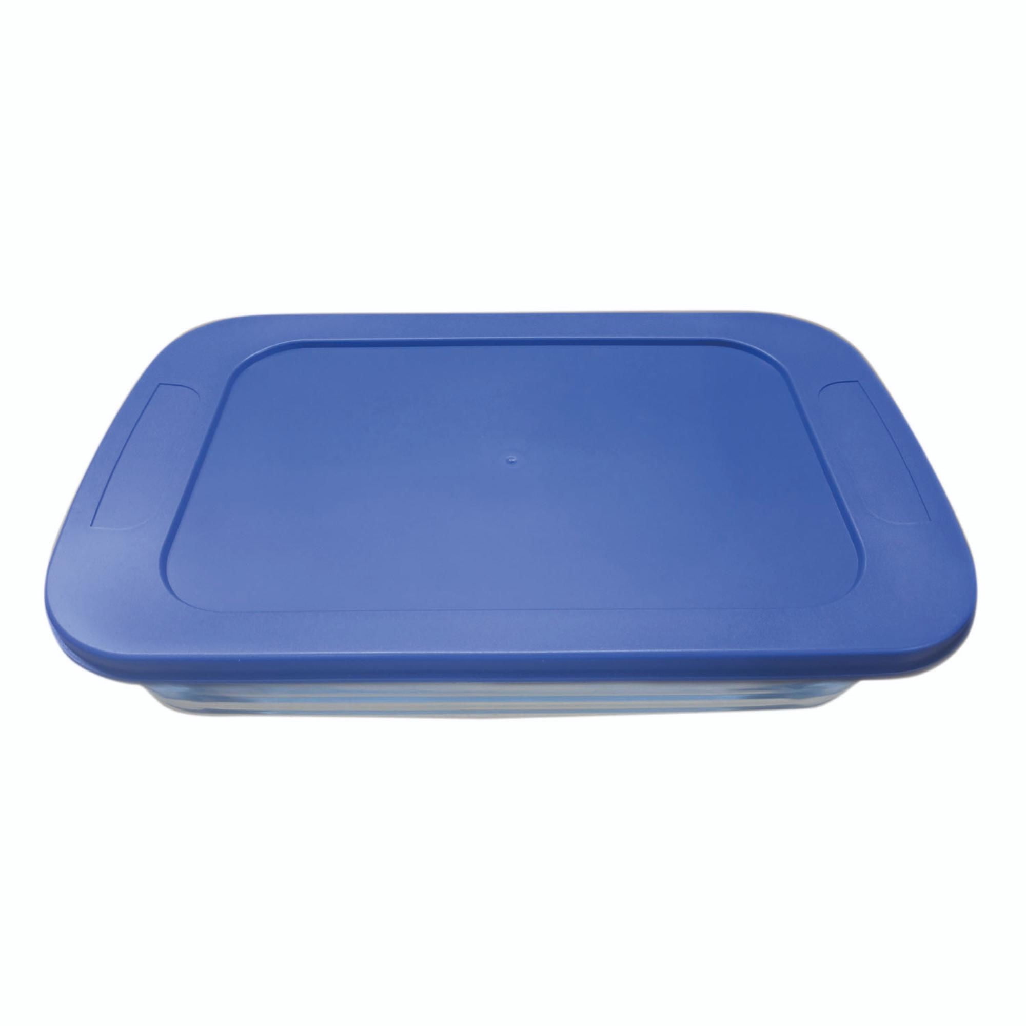Fuente Con Tapa 3l 1 Pieza Vidrio Transparente Haus