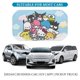 thumbnail image 4 of Sanrio Sombrilla Solar para Auto - Protector de Parabrisas Plegable | Cortina Solar Delantero | Bloqueo UV y Aislamiento de Calor 133x73cm, 4 of 6