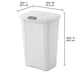 thumbnail image 2 of Bote de basura Sterilite 10458004 con tapa táctil, 49 L, blanco, 2 of 9