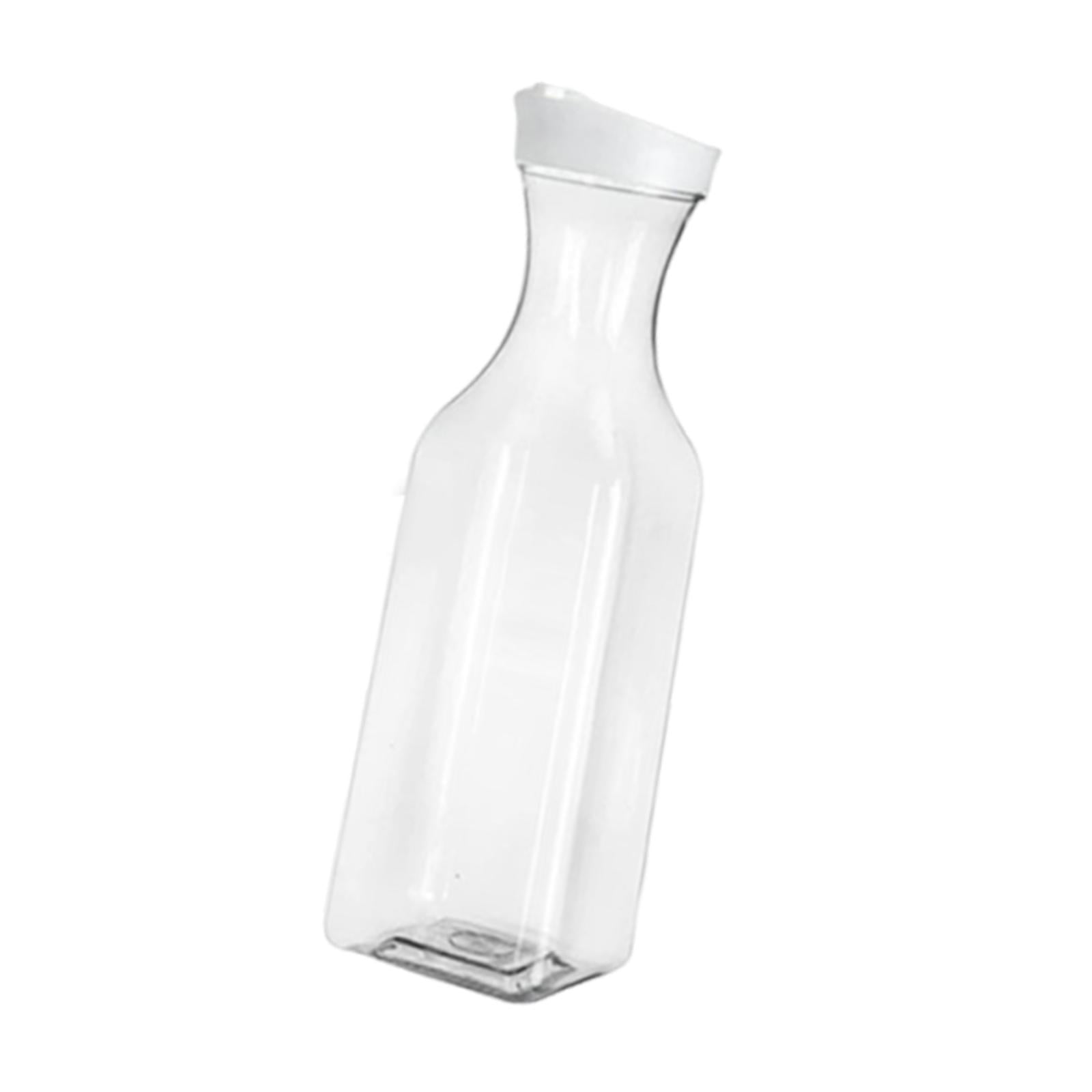 Bothyi - Jarra Para Jugo De 1500 Ml, Jarra Para Agua Fría Y Caliente Para Mesa De Comedor, Refrigerador, Limonada Cuadrada