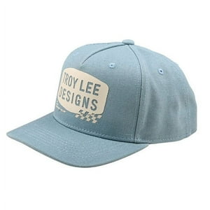 Jockey Troy Lee Curved Stamp Smoke Blue Osfa