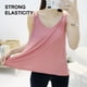 thumbnail image 5 of Camiseta plisada sexy con cuello en V y corte holgado para mujer, talla grande, 5 of 6