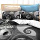 thumbnail image 3 of Nightmare Before Christmas Duvet Cover Se, Jk and Sally Valentine, % Microfibe Bedding Set with Pillow ams, 3 of 3