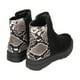 thumbnail image 5 of Botin Mujer Negro Snake 005 Police, 5 of 6