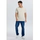 thumbnail image 4 of Polera Hombre Regular Fit Básica Beige, 4 of 4