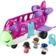 thumbnail image 1 of Barbie Dream Plane de juguete Fisher-Price Little People, 18 meses o más, 1 of 6