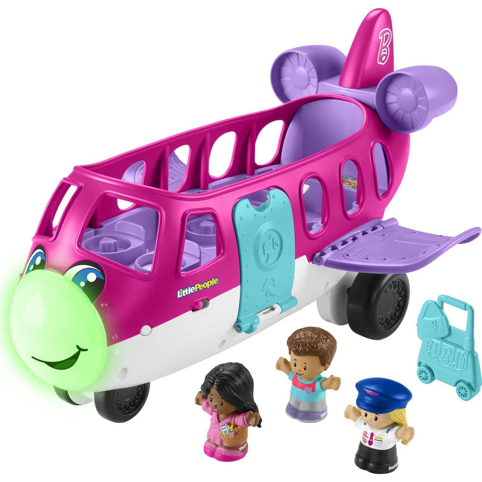 Barbie Dream Plane De Juguete Fisher-price Little People, 18 Meses O Más