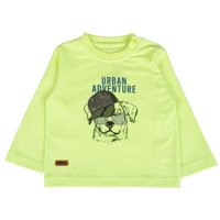 Polera Bebé Niño Verde Pillin
