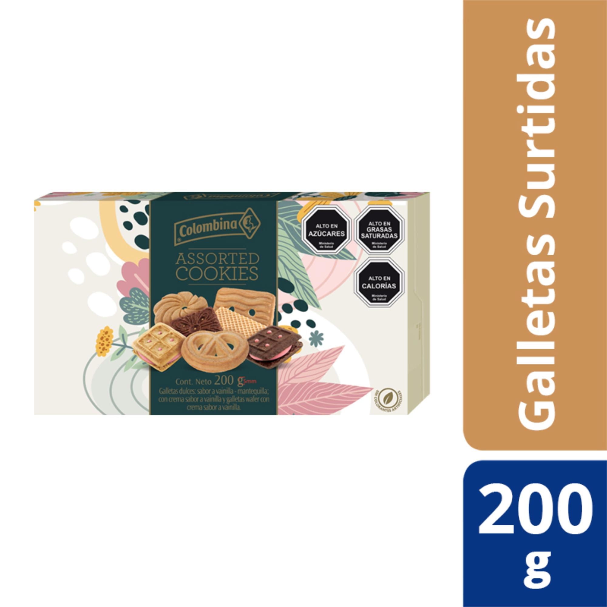 Galleta Waffler Surt 200 Gr Colombina