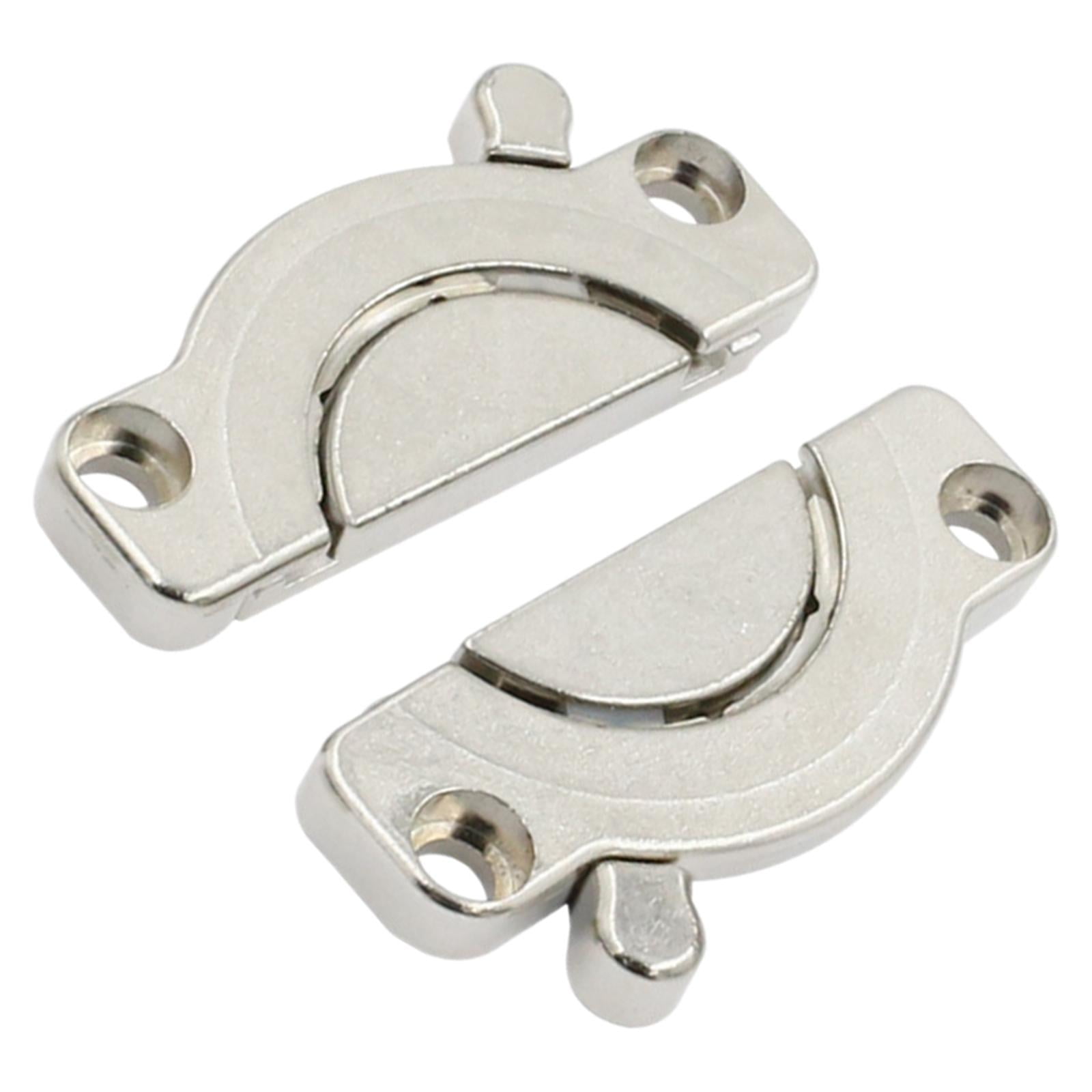 Magideal - Bisagras Fuertes Para Muebles, Cerraduras De Mesa, Conectores, Hardware Portátil Resistente Con Tornillos, Bisagras De Gabinete, Conector De Mesa De