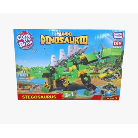 Juguetes Perrot - Construbrick Mundo Dinosaurio Stegosaurus