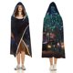 thumbnail image 3 of Los Munsters Manta Capa con Capucha Anti-Bolitas, Manta de Lana Ártica Suave, Manta Portátil de Felpa Ligera y Lujosa, Poncho para Siesta en Casa y Oficina, 100*130cm, 3 of 6
