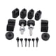 thumbnail image 5 of Kit de tapón de goma para ajustadores de capó, reemplaza a los accesorios de reparación para automóviles, fácil de instalar, conjunto Eb-p00001 para, 5 of 5