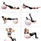 thumbnail image 5 of Pelota de ejercicios para fitness, estabilidad, equilibrio y gimnasio de, 5 of 5